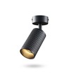 GU10 Vägg/takmonterad spot, svart - Prism, aluminium, IP20 inomhus, utan ljuskälla