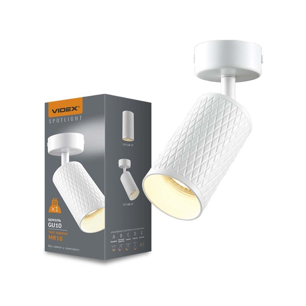 Grant Spot Gu10 Vagg Och Tak Vit 230v Max 30w