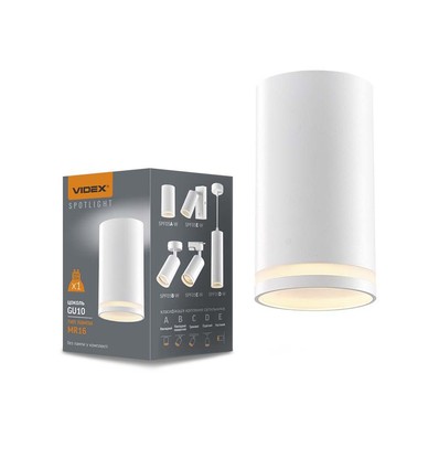 Carmelo takspottsarmatur GU10 - vit