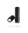 Ariza takspotlampa GU10 - 2x, svart, 230V, max 2x30W