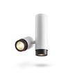 Ariza takspotlightsarmatur GU10 - vit, max 2x30W, 230V