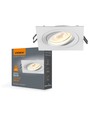 Infälld spotlight - spänning: 230 V, förbrukning: max 30