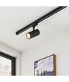 Tor spotlight 10W - svart, 230V, 800 lm, förbrukning 10W