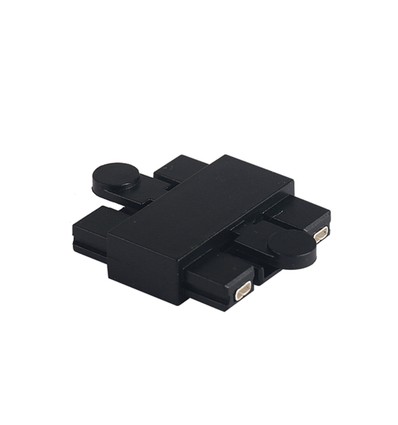 Magnetisk skenskarv för skensystem - Svart, rak skarv, IP20 inomhus