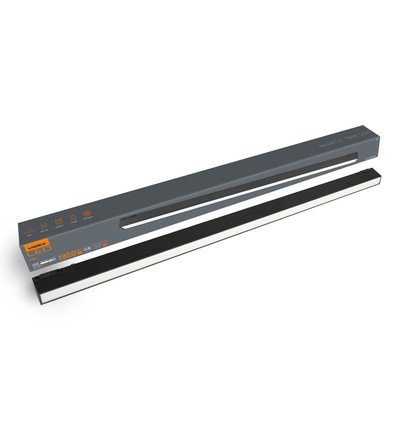 LED-ljus - för magnetiskt smalt skensystem, svart