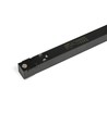 LED-ljus - för magnetiskt smalt skensystem, svart