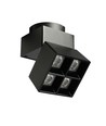 LED-ljus - för magnetiskt slankt skensystem, svart, ljusstyrka: 610, förbrukning: 7,5