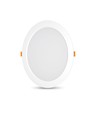 LED infälld spotlight 24W - Rund, neutralvit, 230V, 2700lm