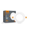 LED downlight 4W - rund, neutralvit, 230V, 380lm, förbrukning 4W