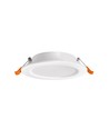 6W LED infällnadspanel - 4000K, 120°, Hål: Ø9,5-10 cm, Mått: 11,8 x 11,8 cm