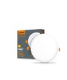 LED infälld spotlight 15W - rund, neutralvit, utan ram, 230V, 1950lm