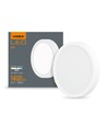 LED taklampa 18W - rund, neutralvit, 230V, 1850lm, förbrukning 18W