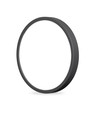 20W Ø26,4cm LED taklampa - 2000lm, 4000K, svart kant, 170 grader, IP20 inomhus