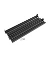 60x60 LED-panel - ytmontant ram, svart