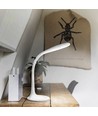 5,5W LED dimbar skrivbordslampa - Touch kontroll, 4000K, flicker free, vit