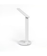 5W uppladdningsbar LED skrivbordslampa - Touch dimbar, CCT, 2600mAh batteri, vit, inkl. USB-kabel