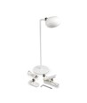 LED bordslampa - uppladdningsbar, vit, förbrukning: 3