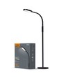 Tokyo 12W LED golvlampa - Dimbar, svart, 230V