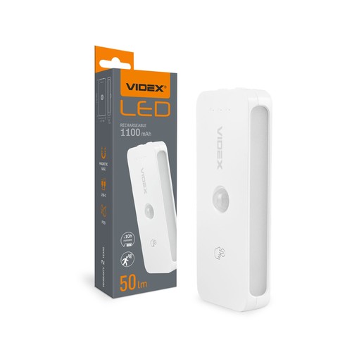 Uppladdningsbar LED nattlampa - Rörelsesensor, 0.8W