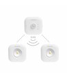 2 st. uppladdningsbara LED-nattlampor - Rörelsesensor, 0.5W
