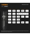 LED bärbar ficklampa - 5000K, ljusstyrka: 4000