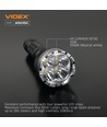 LED bärbar ficklampa - 5000K, ljusstyrka 5500lm, förbrukning 20W