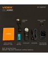 LED-ficklampa - bärbar, 5700K, ljusstyrka 600lm, förbrukning 10W