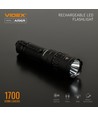 LED-ficklampa - bärbar, kallvit, ljusstyrka 1700 lm, förbrukning 20W