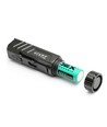20W LED cykellampa - 5000K, svart