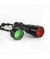 Taktisk LED-ficklampa - kallvit