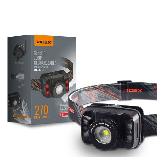 LED-huvudlampa - 5000K, ljusstyrka: 270, förbrukning: 5