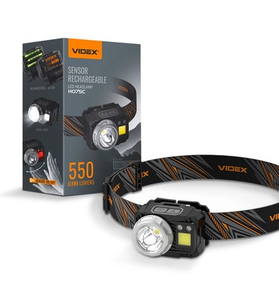 LED-huvudlampa - 5000K