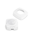 PIR rörelsesensor och skumringsrelä, 1200W - 360 grader, IP54, vit, räckvidd 8m