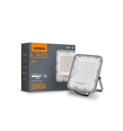 Davis spotlight 30W - LED, flood, neutralvit, 230V, 3900lm