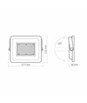 Flood Luca spotljus 100 - neutralvit, 230V, 9000lm