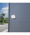 50W LED strålkastare med sensor - 4500lm, IP65, PIR rörelsesensor, utomhus, vit/grå