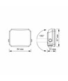 Flood spotlampa 10W - LED, 5000K, 230V, 800lm