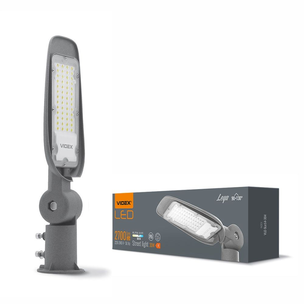 Leya gatlampa 30W - neutralvit, 230V, 2700lm, förbrukning 30W - Kulör : Neutral