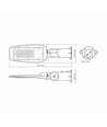 Leya gatlampa 30W - neutralvit, 230V, 2700lm, förbrukning 30W