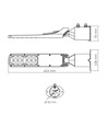 30W LED gatulampa - IP65, 5000K, 230V