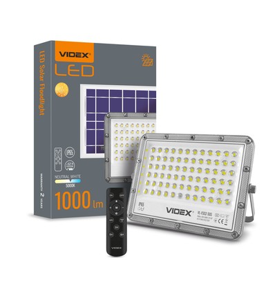 LED-projektor - solcell, ljusstyrka: 1000