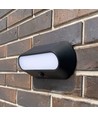 LED vägglampa - solcell, med rörelsesensor, 5000K