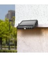 LED vägglampa - solcell, med rörelsesensor