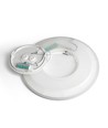 DL5R taklampa 22W - LED, dekorativ bakbelysning, CCT justerbar, 220V, vit