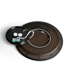 Taklampa 22W - CCT justerbar, 220V, svart, LED, dekorativ bakgrundsbelysning