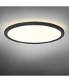 Taklampa 22W - CCT justerbar, 220V, svart, LED, dekorativ bakgrundsbelysning
