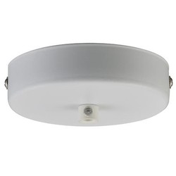 Lampupphäng och lamprosett Halo Design - Ø10 Rosett för 1 lampa - vit