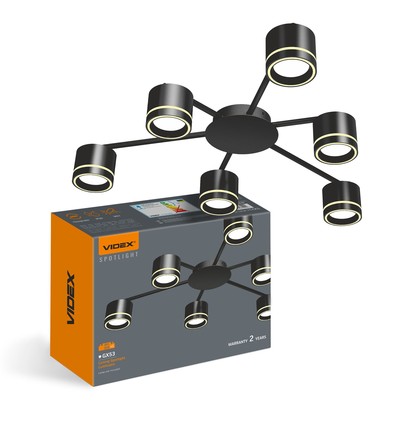 Takspot GX53 - spänning: 230V, förbrukning: max 6x30