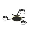 Takspotlampa 3x30w GX53 - 9w bakgrundsbelysning, 230v, 830lm