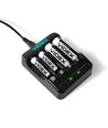 Universal batteriladdare - För AA eller AAA batterier